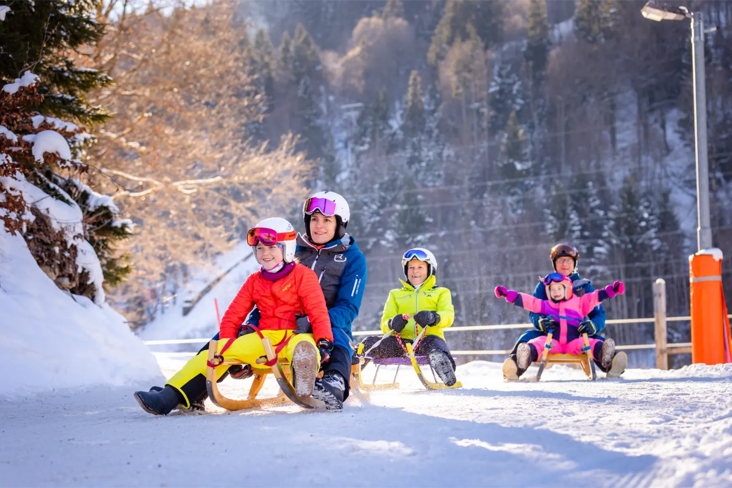 Rodelen in Montafon
