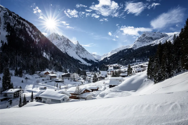 Skigebied Gargellen