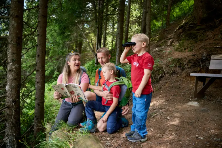 Wandelen met kinderen in Montafon